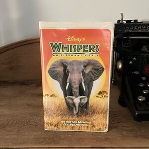 Disney's Whispers VHS Tape